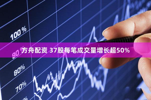 方舟配资 37股每笔成交量增长超50%