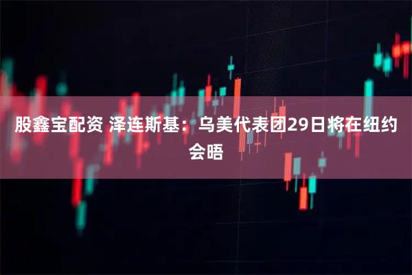 股鑫宝配资 泽连斯基：乌美代表团29日将在纽约会晤