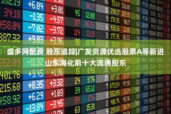 盛多网配资 股东追踪|广发资源优选股票A等新进山东海化前十大流通股东